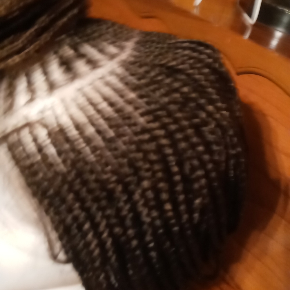Human hair braids